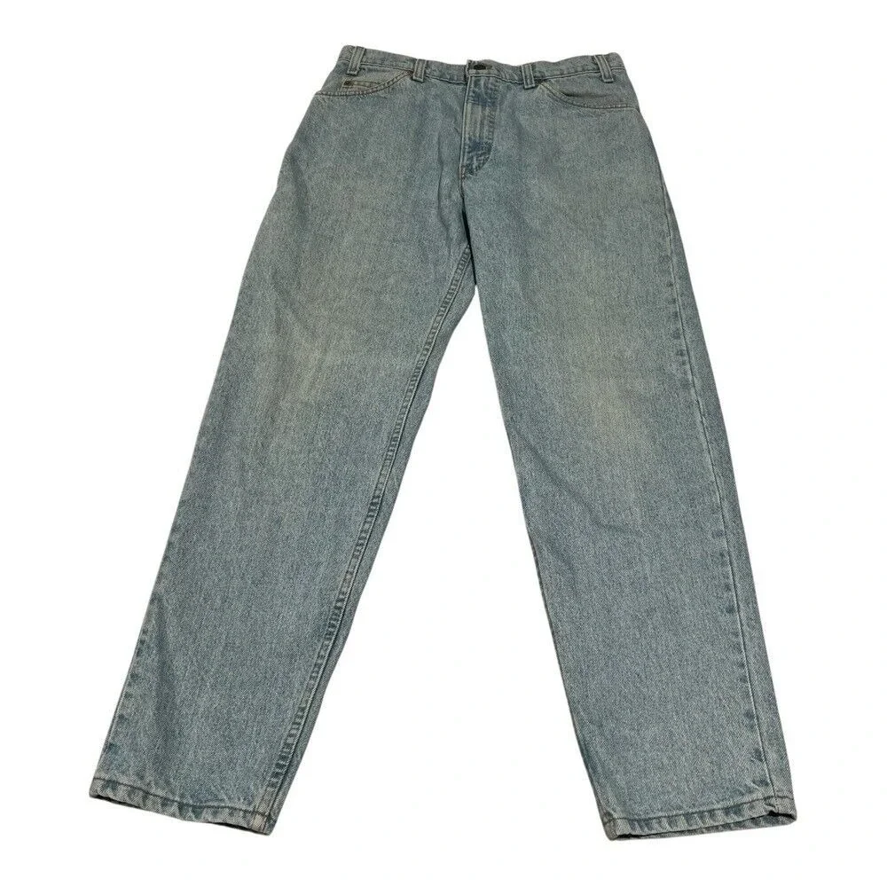 Vintage 80's Levi's 575 Orange Tab Blue‎ Jeans W33 L30